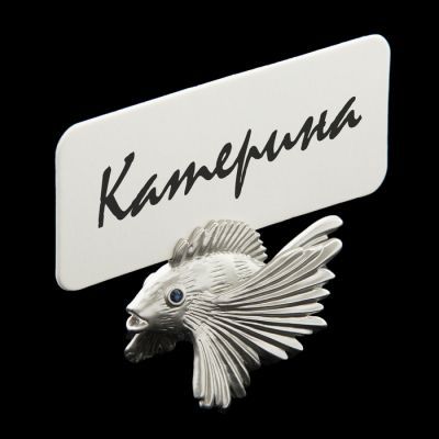 Набор из 6 держателей для карточек "Рыбка" серии Spice Jewels