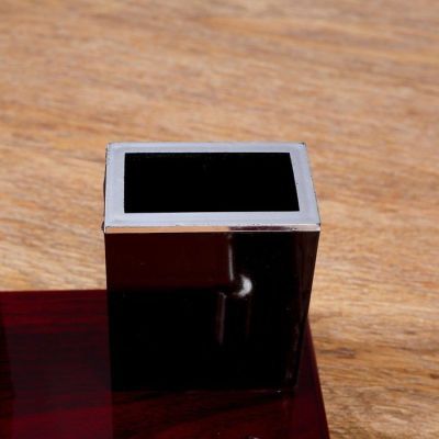 Набор настольный 5в1 (часы, блок для бумаги, карандашница, визитница,скрепоч-а) 34*20*13см