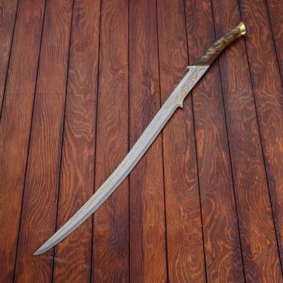 Сувенирный меч Эльфийский, в ножнах, роспись на клинке и рукояти, 102 см