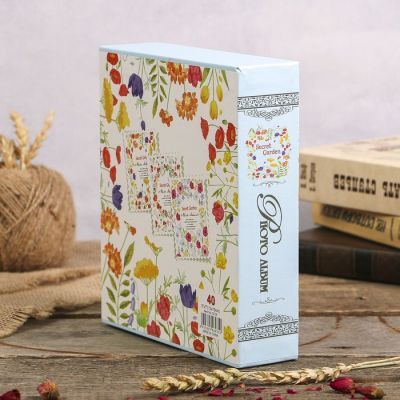 Фотоальбом на 40 фото 13х18 см "Сад цветов" в коробке МИКС 20,5х18х5 см