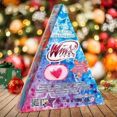 Адвент-календарь, набор химических опытов и сюрпризов, Winx