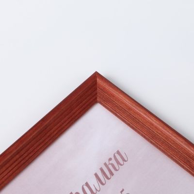 Фоторамка сосна с20 красный 25х25 см