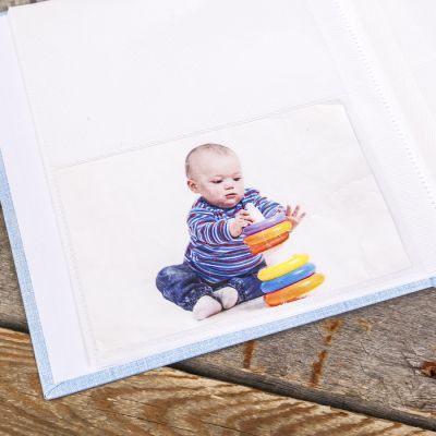 Фотоальбом на 80 фото 10х15 см "Лама" блёстки, в коробке МИКС 23х19х5,2