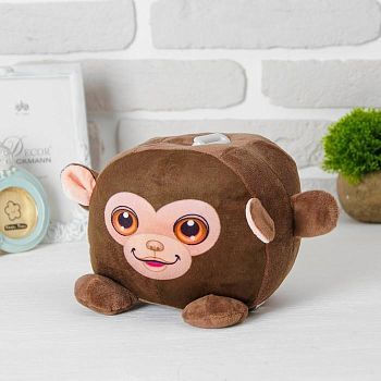 Игрушка-копилка «Обезьянка», звуковая, с подсветкой