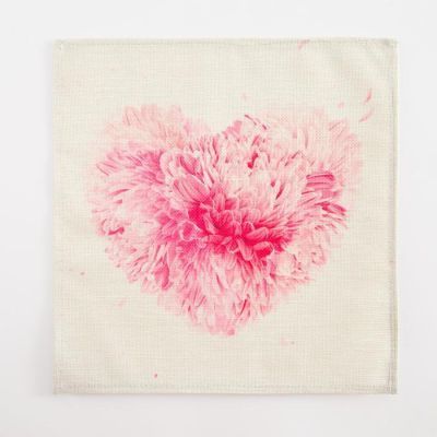 Салфетка на стол «Пион» 30х30 см