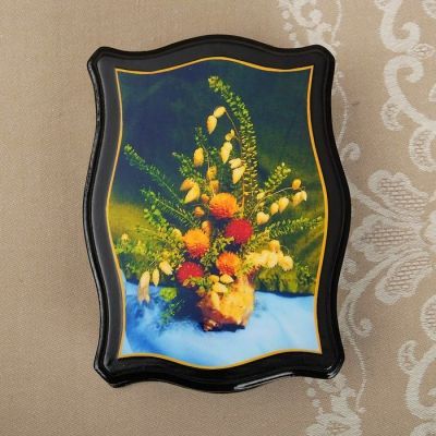 Шкатулка «Цветы», 13×18 см, лаковая миниатюра микс