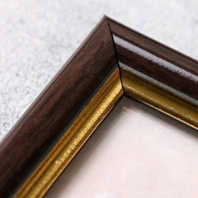 Фоторамка "Красное дерево" пластик 21х30 см
