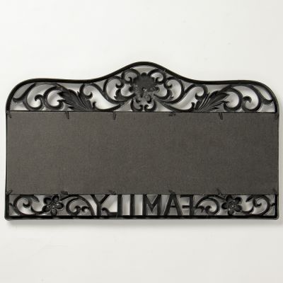 Фоторамка на 5 фото 10х15 см "Семейный медальон" серая 34х59 см