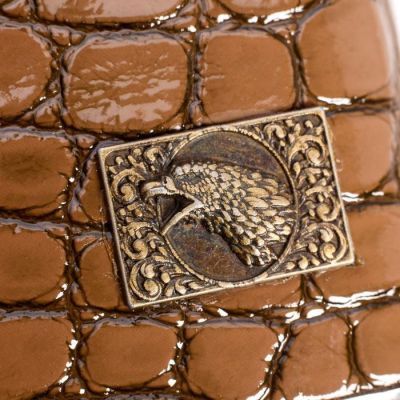 Подарочный набор "Орёл" 6 в 1: фляжка 270 мл, 4 рюмки, воронка, 17х17 см