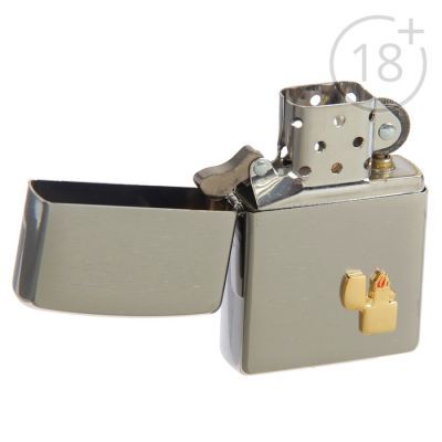 Зажигалка ZIPPO 29102 Classic с покрытием Brushed Chrome