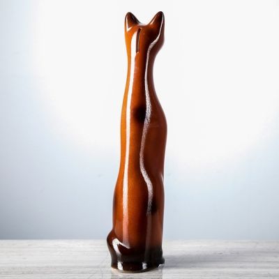 Копилка "Кот Тимофей", коричневая, 42 см