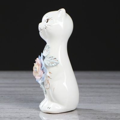 Копилка "Алиса новая", глазурь лепка, 15 см, микс