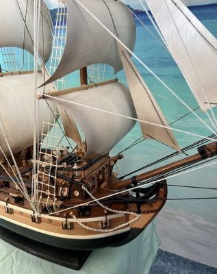 Модель корабля ручной работы №21