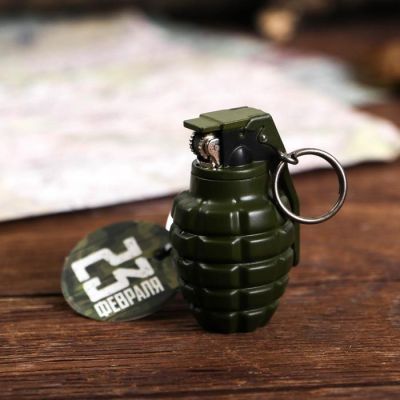 Зажигалка газовая "Иди только к победе", 5 х 3 см