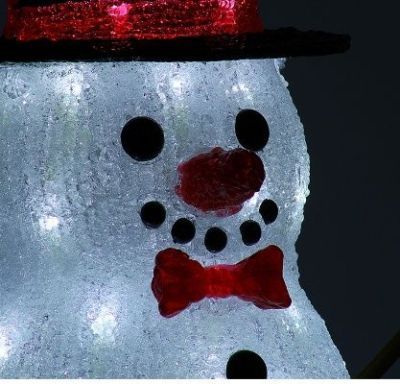 Фигура акрил. "Снеговик большой" (59х28 см.)