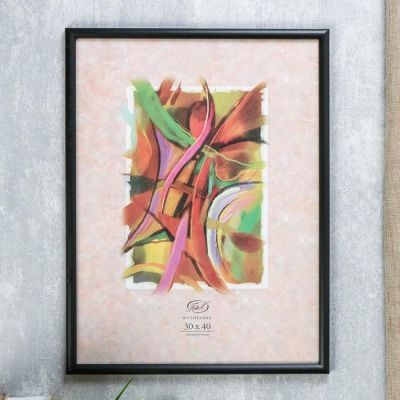 Фоторамка "Черная" пластик 30х40 см