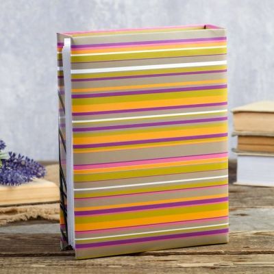 Фотоальбом на 192 фото 10х15 см "Луговые цветы" МИКС 22,5х17,5х5,5 см