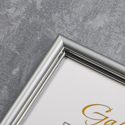 Фоторамка пластик Gallery 13х18 см 421 серебро