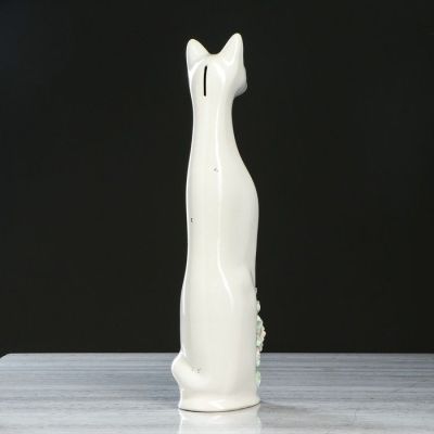 Копилка- статуэтка "Кот", цветная лепка, 46 см, микс