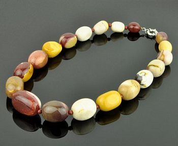 Бусы Яшма "Настроение" арт.П2950