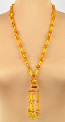 Колье Янтарь "Эмилия" арт.НЯН-п453