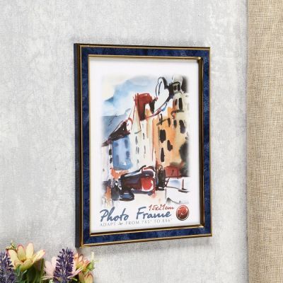 Фоторамка из пластика Бирюза  384 15х20 14мм/ фигурный(24)