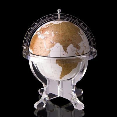 Глобус-шкатулка, белая