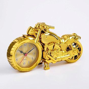 Будильник "Чоппер", дискретный ход, 11 х 21 см, d=7 см