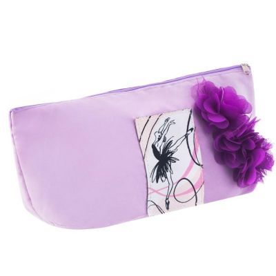 Набор "Яркая звёздочка": косметичка, мочалка, 2 бутылочки и наклейки