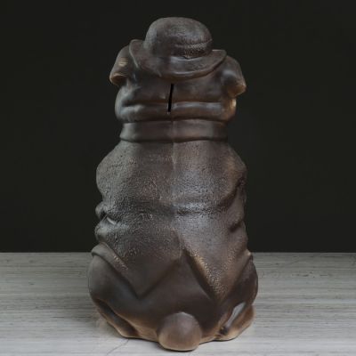 Копилка "Буржуй", под шамот, 34 см