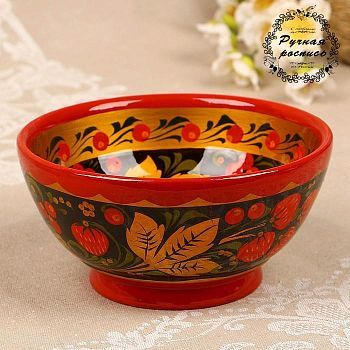 Чашка «Ягодка», 14×6 см, хохлома