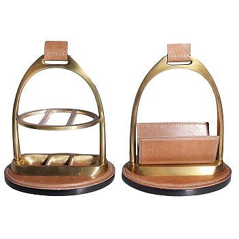 Набор настольный "Marquise" (2 подставки: для визиток и канцелярских принадлежностей)