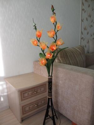 Светильник-букет «Orchids оранж» Art 186