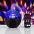 Световой прибор «Сфера» 12 см, динамик, пульт ДУ, свечение RGB, 5 В