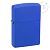 Зажигалка ZIPPO 229 Classic с покрытием Royal Blue Matte