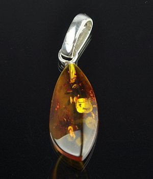 Кулон Янтарь "Золотой дождь" арт.ЯК-542