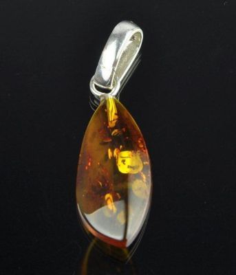 Кулон Янтарь "Золотой дождь" арт.ЯК-542