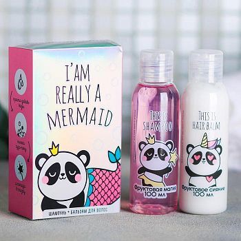 Набор I'm really a mermaid: шампунь, бальзам