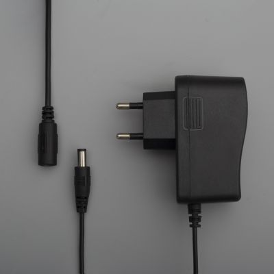 Гирлянда «Нить» 3 м с насадками «Лампочки», IP20, прозрачная нить, 100 LED, свечение белое, 12 В