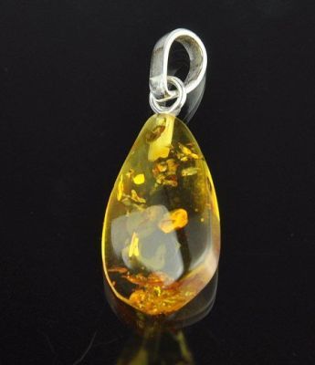 Кулон Янтарь "Золотой дождь" арт.ЯК-525