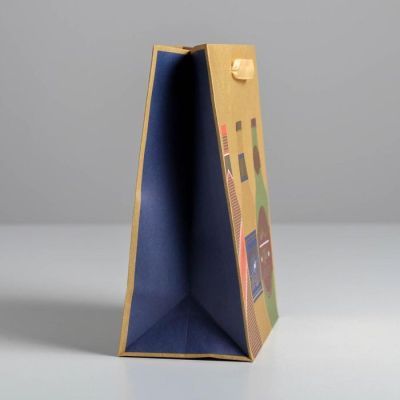 Пакет крафтовый вертикальный «Ты супер», MS 18 × 23 × 10 см