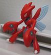 Покемон Скизор Pokemon Scizor (высота 4см)
