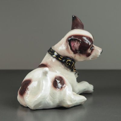 Копилка" Чихуахуа", глянец, цвет бело-коричневый, 16 см, микс