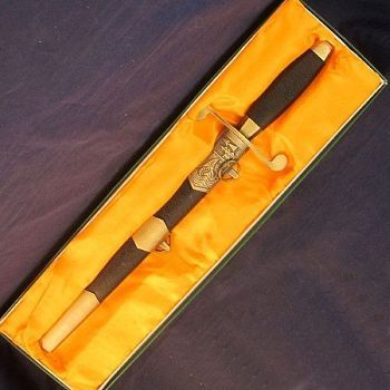 Сувенирное оружие кинжал "Кортик морской", 35 см