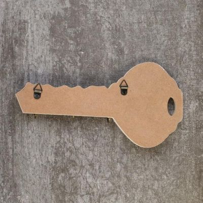 Крючки декоративные дерево "Ключ с лавандой" 24х12х3 см