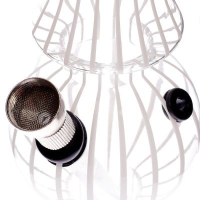 Бонг "Полосы. Шар", 26 см, микс