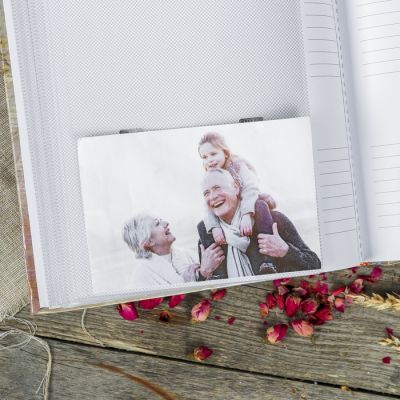 Фотоальбом на 300 фото10х15 см "Винтаж-2" книжный п-т МИКС