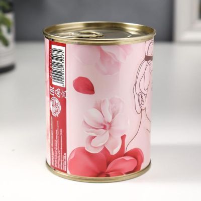 Носки в банке "Носочки для любимой"  (женские, цвет микс)