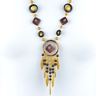 Бусы Дерево "Лукоморье " арт.8436-2 Разноцветный