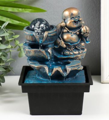 Фонтан с подсветкой "Счастливый хотей" (20 х 13 см)